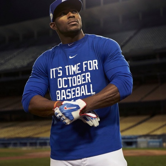 dodgers october baseball shirt